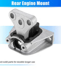 Engine Mount For Honda Civic 2006 To 2011 50850-SNA-A81 Transmission Mount, silver metal with black components, rear view