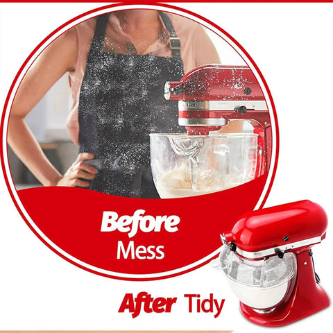Clear Splash Guard For Stand Mixer PC Cover Keeps Mess Down And Counter Clean Spillproof Shield For High Speed Mixing