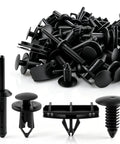 Beefy Jeep Wrangler Fender Flare Hardware Kit With 60 Piece Push Pin Retainers For 2007 2018 JK Unlimited Grille Rivet Clips