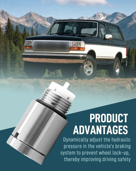 Rock Solid Brake Proportioning Valve Replacement For Ford Bronco E Series And F Trucks 1987 Through 2004 direct swap views.
