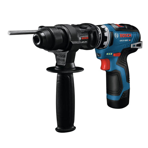 Compact SDS-Plus Rotary Hammer Attachment Turns Your 12V Max Drill Into a Tough as Nails Concrete Hammer, Part Of The 12V Max Chameleon System