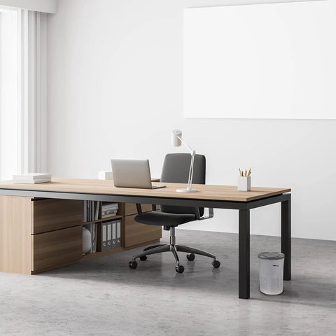 Premium Hepa Air Purifier With H13 True Filters And Uv Light Plus Activated Carbon placed in a modern office setting.
