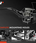 Front Left Steering Knuckle And Wheel Bearing Hub Assembly For Hyundai Sonata 2008 2009 2010 Driver Side Replacement Beefed Up Front End Part With Dust Shield