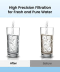 High precision filtration result in Gravity Water Filter No-Fuss Replacement Kit for Berkey BB9-2 Black and PF-2 Fluoride Filters
