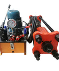 Intsunami 150 Ton Hydraulic Track Pin Press For Crawler Excavator Maintenance Heavy Duty Dismantling Machine with gauge and copper motor.
