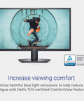 Front view of 27 Inch FHD IPS Monitor With 75Hz Refresh Rate And 3H Hardness Anti Glare Screen, ComfortView Low Blue Light, Black