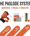 Universal Short Yellow Trim Fuel Cells For Cordless Finish And Brad Nailers With Adapter Heads Lubricating Oil Base Runs Slick And Delivers Serious Power Nonstop Pack Of Six with Paslode brad nailer and nails.