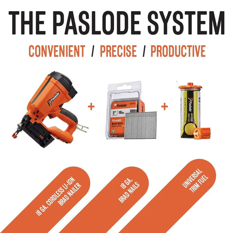 Universal Short Yellow Trim Fuel Cells For Cordless Finish And Brad Nailers With Adapter Heads Lubricating Oil Base Runs Slick And Delivers Serious Power Nonstop Pack Of Six with Paslode brad nailer and nails.