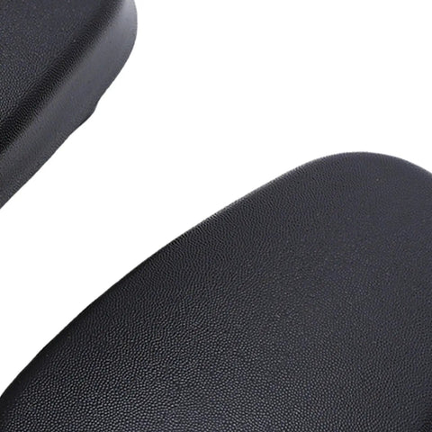 Upgrade Your Ride With Stylish Replacement Side Steps End Cap Kit For Ford 1500 2500 3500 Easy Install Side Entry Step Guards That Dodge Dirt And Look Cool black molded polymer side step end cap close-up