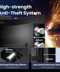 Smart Biometric Safe With Fingerprint Lock, Silent Mode, Backlit Keypad And LED Light, Compact Home Safe for security details