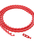 Adjustable Five Foot Three Eighths Inch V Belt Z Type Heavy Duty Rubber Link Drive coiled with link detail visible.