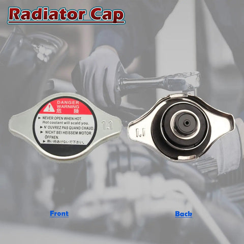 Honda Radiator Cap Fits Accord Civic CRV Odyssey And More Models Leak Proof Seal Durable Metal Cap Easy Replacement