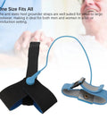 ESD Heel Grounder Straps Set One Size Fits All Adjustable Shoes Straps With Buckle For Grounding Electronics Anti Static Foot Straps