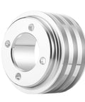 All-In-One Ford Small Block V Belt Pulley Kit With Alternator, 3V Crankshaft, And 2V Water Pump, CNC Aluminum Billet