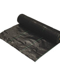Commercial-Grade Weed Control Fabric 4 Ft By 250 Ft, Tough-As-Nails Woven Landscape Barrier, roll of durable garden ground cover