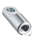 Air Cylinder Clevis End I Type Connector With M6x1 Female Thread And 30mm Length Alloy Pneumatic Fitting For SC Standard Cylinders Rod Clevis Adapter Durable Wear And Pressure Resistant, side view