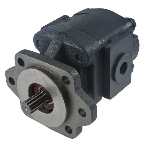 PTO Dump Pump Hydraulic Gear Pump PK20 Series 15 GPM At 1000 RPM Bi Directional 3000 PSI Max Direct Mount front angle