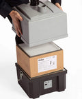 Assembly of ZeroSmog EL Portable Fume Extraction Unit For 1 To 2 Workstations With Separate M5 Dust Pre Filter Large HEPA H13 Filter Surface 2.4 Square Meters Granular Activated Carbon Gas Filter 120V Easy Mobility