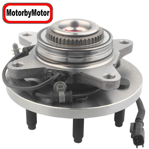 Front Wheel Bearing And Hub Assembly Fits Ford F150 Expedition And Lincoln Navigator 2011 2012 2013 2014 4WD 4x4 6 Lug ABS Sensor Replacement For Smooth Quiet Ride And Low Runout