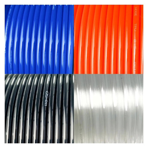 Monster Grade White Polyurethane Pneumatic Hose 16Mm X 12Mm Size For Air Compressor Rigs 80 Meters Length in various colors