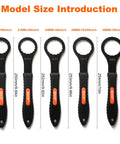 Bike Bottom Bracket Removal Tool Set For Most 39mm 16 Notch 41mm 16 Notch 44mm 16 Notch 46mm 12 Notch 24 Notch 49mm 16 Notch sizes shown