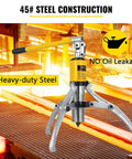Heavy Duty 15 Ton Hydraulic Gear Puller Workhorse With Adjustable Two Or Three Jaw Design for hubs, flanges, gears and bearings, in use.