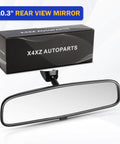 Hyundai And Kia Interior Rear View Mirror Replacement Assembly 851013X100 Direct Swap Easy Install shown with packaging
