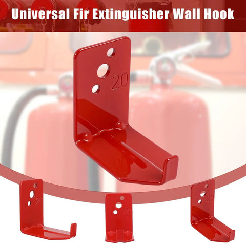 20 Pack Universal Fire Extinguisher Mounting Bracket Kit With Expansion Screws And Wall Hanger A Must Have For Cabinets Walls Or Closets Easy Access And Secure Storage