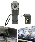 Beefed Up Gear Reducer Motor 120W 30KV 110V AC Single Phase High Torque Gear Motor and governor in industrial setting
