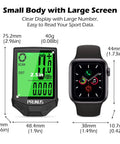 Wireless Bike Computer With Touch Sensor And Auto Wake Up IP66 Waterproof Speedometer And Odometer Large Digital LCD Screen