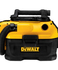 Go-To 20V Max Cordless and Corded Wet Dry Vacuum With 2 Gallon Tank, HEPA Filter, Wide Nozzle, black and yellow body