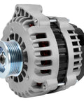 Front view of Beefed-Up 160 Amp High Output Alternator Replacement For Chevy Silverado Suburban Tahoe Avalanche GMC Yukon XL