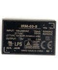 Compact 3W AC-DC Switching Power Supply Module With 5V At 0.6A Output Using Wide 85-305VAC Input, side view showing specifications.