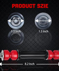 Front Beefed Up Sway Bar End Stabilizer Links With Bushings For Escalade ESV EXT 2007 Through 2013, Avalanche 2007 Through 2013, Silverado 1500, Sierra 1500, Suburban 2007 Through 2014, Tahoe Yukon 2007 Through 2016 Stabilizer Link Kit, 8.2 inch