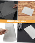 Collage of 4 Pack Stainless Steel Screen Mesh For Bumper Repair, Fine Mesh For Quick Fixes, DIY Auto Repairs