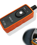 Professional Grade Tpms Tire Pressure Sensor Relearn Tool Compatible With El 50448 Oec T5 For General Motors Vehicles 315 Megahertz 433 Megahertz, orange calibration device