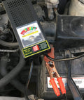 Battery Load Tester For 6V And 12V Vehicles And Marine Gear, Alternator Tester With Voltmeter And Alligator Clips, Checks Battery Health, Starter Current, And Charging System Across Cars, RVs, Motorcycles, ATVs, Boats on car battery