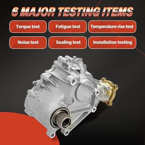 Power Take Off PTO Differential Transfer Case Assembly For Your Ride OEM Style Replacement That Fits Ford Fusion 2006 To 2012 Lincoln MKZ 2007 To 2012 Mercury Milan 2006 To 2010 Mazda CX 9 2007 To 2015 600 235 7E537251BV 7E5Z7251H cast aluminum unit