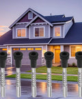 50 Pack Window Screen Plunger Pins 5/32x1-1/2 Aluminum Retainer Latches With Springs And Caps outside home view with plunger pins.