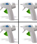 Low Temp Mini Hot Glue Gun 4 Pack White For Crafts And School Projects Kid Friendly Gentle On Fabric Paper Foam