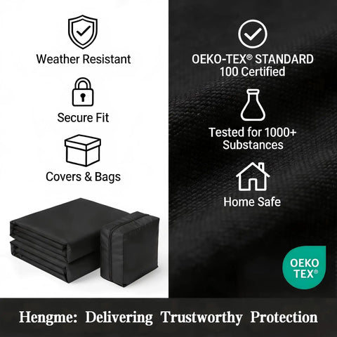 Heavy Duty Waterproof Pizza Oven Cover For Cuisinart CGG403 3 In 1 Portable Pizza Oven All Season Weatherproof Shield With Windproof Strap