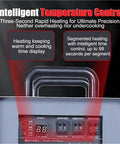 Heavy Duty 15Kw Induction Heater Furnace With Smooth Water Cooling And Smart Overload Protection displaying intelligent temperature control panel.