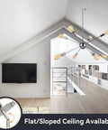 Sputnik Chandelier Light Fixture Chrome Finish Eight Light Ceiling Lamp For Living Room And Dining Room Modern Retro Style