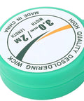 Label of Brass Desoldering Wick Braid For PCB Cleaning And Repair, 2 Meters Long, 3.0 Millimeter Wide