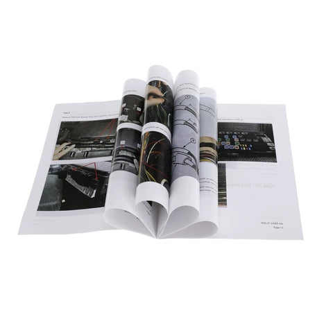 Instruction manual for Ford F150 Fuel Pump Fuse Relocation Terminal Kit With Two Extra Tubes for 2009-2014.
