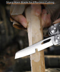 All In One Multitool Pliers With Replaceable Wire Cutters And Glass Hammer Premium Steel Cutting Wood
