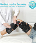 Hinged Knee Brace For ACL MCL PCL And Arthritis Post Op Support With Comfort First Design Soft Breathable Lining cushioned padding and adjustable straps