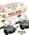 Two Pack Rack Strap Tie Down for Ladder Racks With Round Mounting Brackets Bolt On Or Weld On Hardware Included 1 5 8 Inch Round Bracket