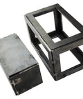 Beginner Friendly Welding Practice Coupons Set 12 Pcs 3x5 2x4 3x3 And 2x2 Inch Made From 11 Gauge Premium Mild Steel, shown stacked