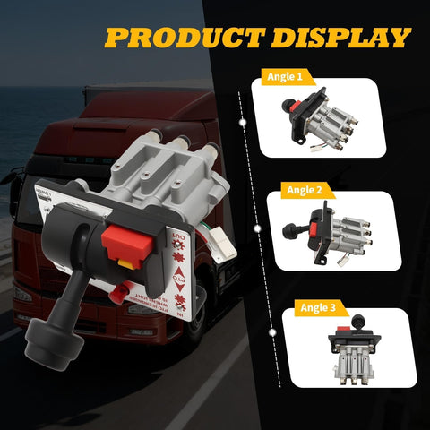 AV-295 Integral PTO Hoist Control Valve Plug And Play For Pneumatic Dump Pumps Easy Fit With Tipper Truck Hydraulic Systems Replacement Valve 328388-79X 329358X K90 WA201X